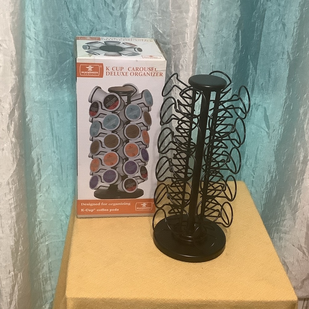 Blacksmith Family K Cup Carousel Deluxe Organizer